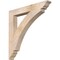 Ekena Millwork Thorton Traditional Smooth Bracket, Douglas Fir, 3 1/2"W x 28"D x 28"H BKT04X28X28THR01SDF - alternate 1